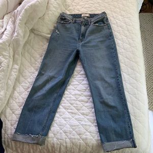 Abercrombie & Fitch Curve Love Ultra Rise Jean